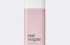 Сияющий солнцезащитный флюид для выравнивания тона кожи Ma:nyo Factory Our Vegan Sun Cream Glow SPF50+ PA++++