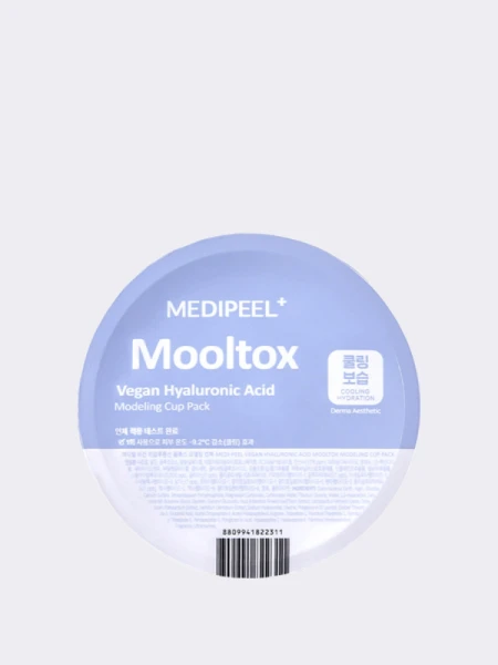 Увлажняющая альгинатная маска с гиалуроновой кислотой MEDI-PEEL Vegan Hyaluronic Acid Mooltox Modeling Cup Pack Увлажняющая альгинатная маска с гиалуроновой кислотой MEDI-PEEL Vegan Hyaluronic Acid Mooltox Modeling Cup Pack
