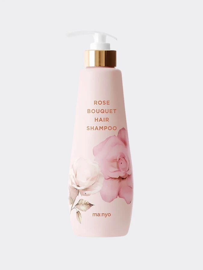 Шампунь против выпадения волос с освежающим цветочным ароматом Ma:nyo Rose Bouquet Hair Shampoo