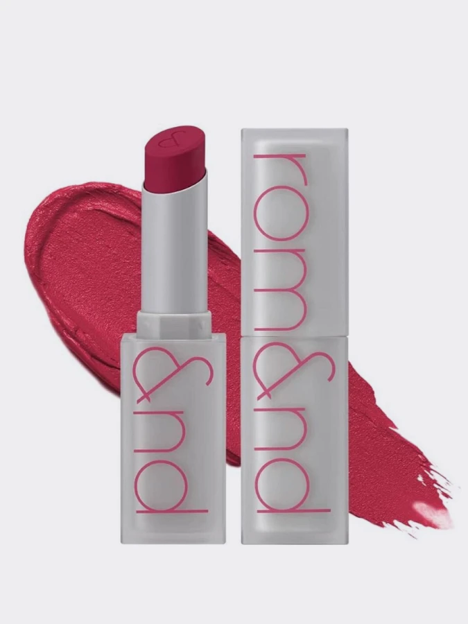 Мягкая кремовая помада в оттенке кожуры батата rom&nd Zero Matte Lipstick 14 Sweet P