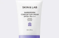 Барьерный солнцезащитный крем с керамидами SKIN&LAB Barrierderm Comfort Sun Cream SPF50+/PA++++