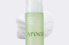 Двухфазная очищающая пенка-мусс с центеллой и пантенолом Arocell Cica Repair Panthenol Whipped Cleanser