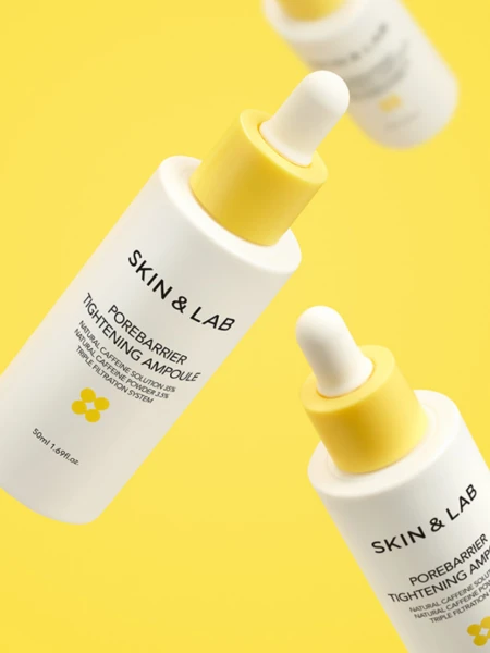 Обновлённая сыворотка для сужения пор с кофеином SKIN&LAB Porebarrier Tightening Ampoule