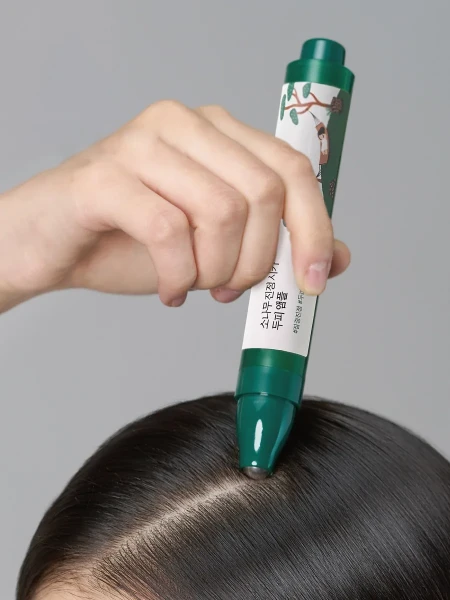 Успокаивающая ампула для кожи головы с экстрактом сосны и центеллы Round Lab Pine Calming Cica Scalp Ampoule