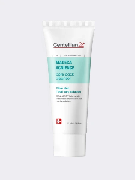 Маска-пенка для очищения пор Centellian24 Madeca Acnience Pore Pack Cleanser