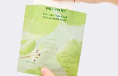 Восстанавливающая тканевая маска с экстрактом центеллы Papa Recipe Real Centella Cica Cream Repair Mask