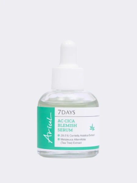 Успокаивающая сыворотка с экстрактом центеллы Ariul 7days AC Cica Blemish Serum