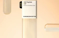 Восстанавливающий тонер с пептидами Sungboon Editor Silk Peptide EGF Intensive Smoothing Toner