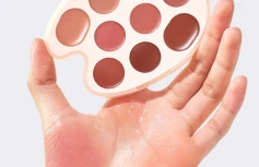 Универсальная кремовая палетка для губ и щёк Dasique Lip & Cheek Palette #01 Warm Coloring