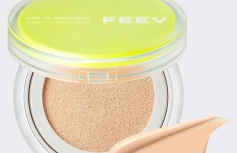 Лёгкий тональный кушон FEEV Hyper-Fit Bare Cushion 03 Nude Dew