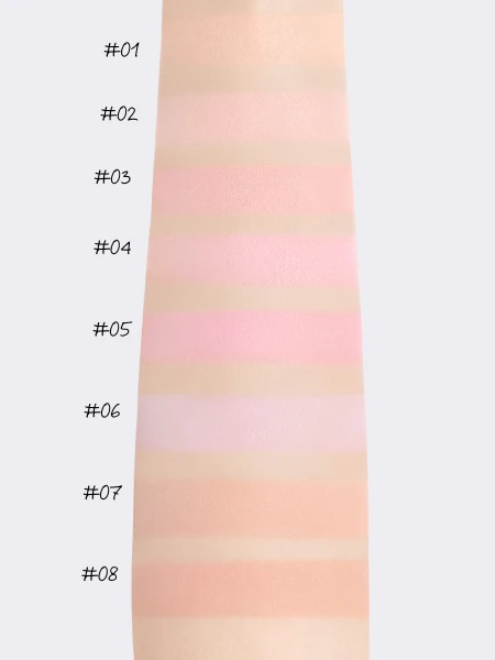 Нежные сухие румяна Dasique Soft Blur Cheek #08 Rose Mood