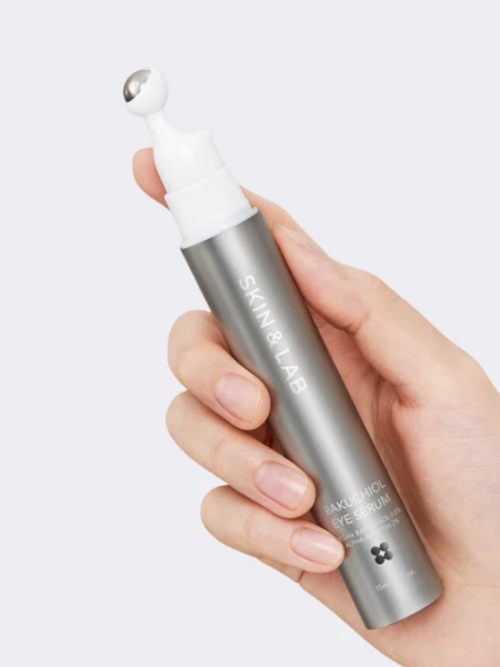 Разглаживающая сыворотка для кожи вокруг глаз с бакучиолом и арбутином SKIN&LAB Bakuchiol Eye Serum