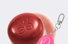 Набор: оттеночное суфле + брелок fwee Lip&Cheek Blurry Pudding Pot Keyring Set RS01 Feel’n