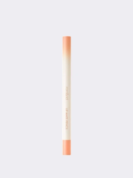 Матовый карандаш для губ в персиковом оттенке rom&nd Lip Mate Pencil 01 Tenderly Peach