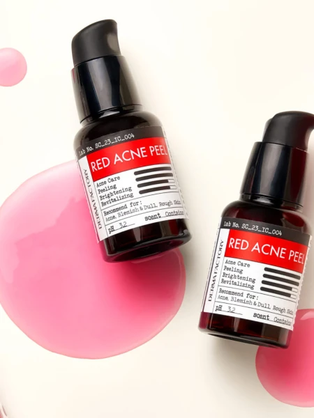 Смываемый пилинг с молочной кислотой Derma Factory Red Acne Peel