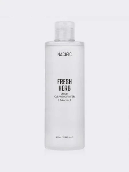 Очищающая вода для снятия макияжа с бакучиолом Nacific Fresh Herb Origin Cleansing Water Bakuchiol Очищающая вода для снятия макияжа с бакучиолом Nacific Fresh Herb Origin Cleansing Water Bakuchiol