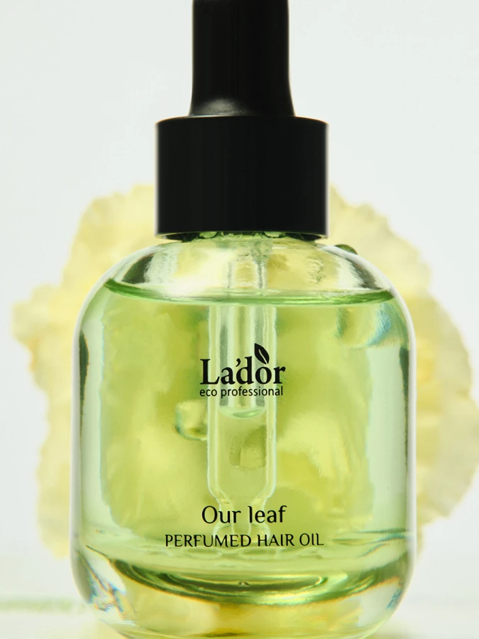 Питательное парфюмированное масло для волос со свежим ароматом La’dor Perfumed Hair Oil Our Leaf
