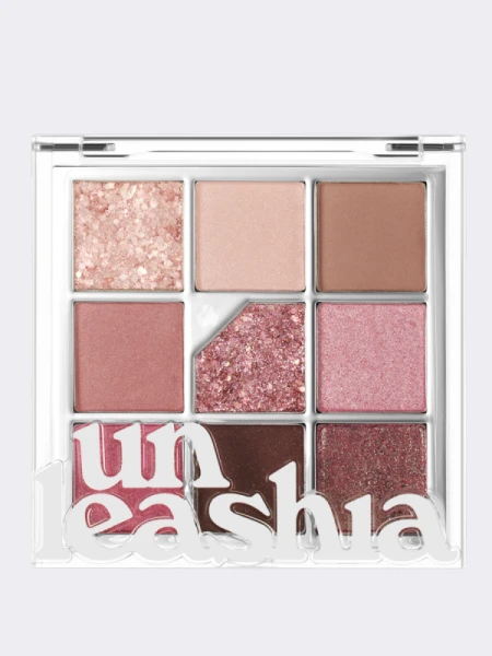 Палетка теней для век UNLEASHIA Glitterpedia Eye Palette N°5 All of Dusty Rose