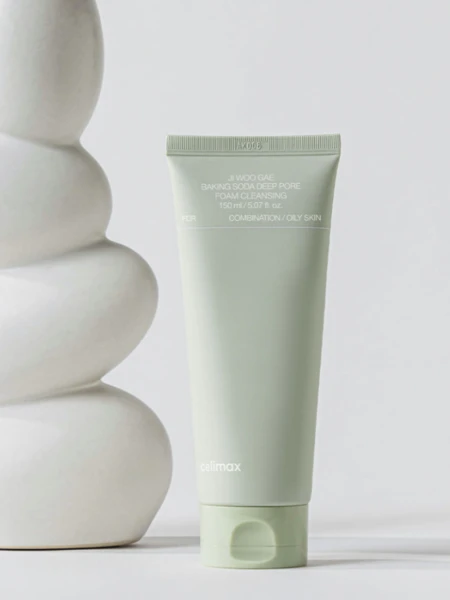 Глубокоочищающая пенка для умывания с содой Celimax Ji Woo Gae Baking Soda Deep Pore Foam Cleansing Глубокоочищающая пенка для умывания с содой Celimax Ji Woo Gae Baking Soda Deep Pore Foam Cleansing