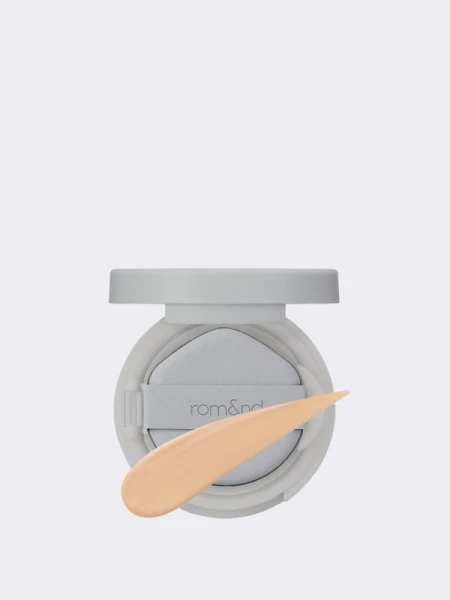 МИНИ Тональный кушон с матовым финишем в бежевом оттенке rom&nd Nu Zero Cushion 04 Beige 23 SPF24 PA++