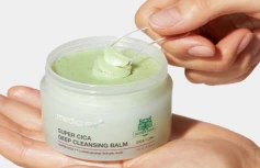 Очищающий гидрофильный бальзам с экстрактом центеллы Medicube Super Cica Deep Cleansing Balm