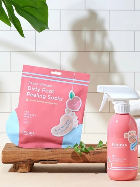 Шампунь для ног с ароматом персика FRUDIA My Orchard Peach Foot Shampoo Шампунь для ног с ароматом персика FRUDIA My Orchard Peach Foot Shampoo