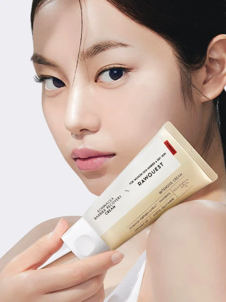 Успокаивающий крем для лица с экстрактом эхинацеи RAWQUEST Echinacea Barrier Recovery Cream Успокаивающий крем для лица с экстрактом эхинацеи RAWQUEST Echinacea Barrier Recovery Cream