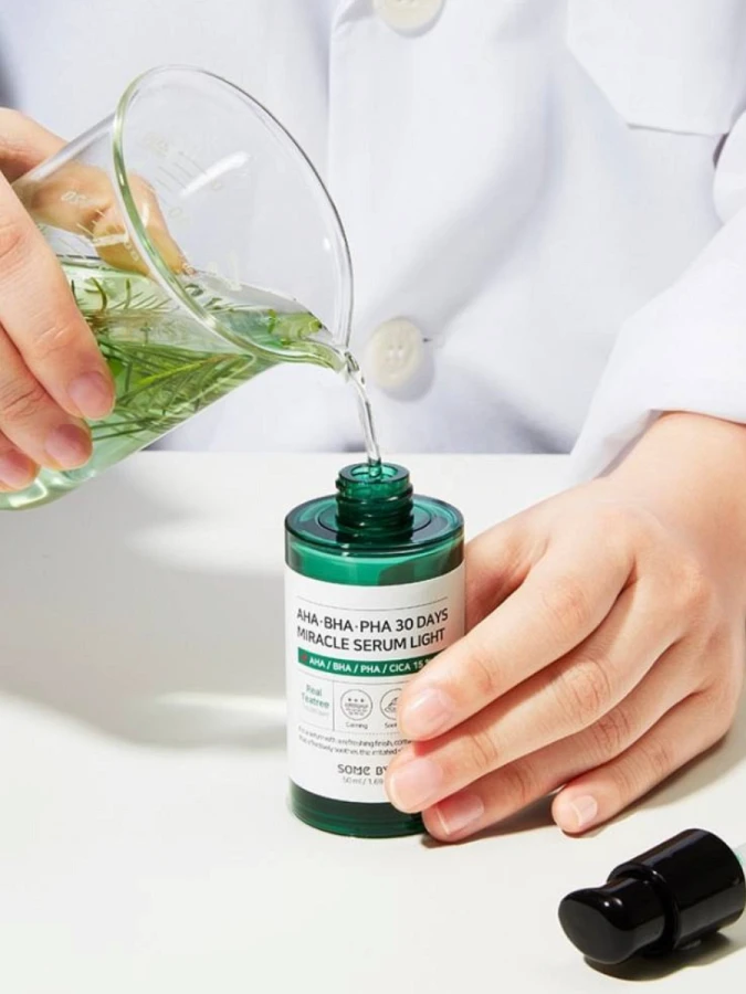 Облегчённая кислотная сыворотка Some By Mi AHA BHA PHA 30 Days Miracle Serum Light