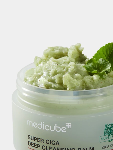 Очищающий гидрофильный бальзам с экстрактом центеллы Medicube Super Cica Deep Cleansing Balm Очищающий гидрофильный бальзам с экстрактом центеллы Medicube Super Cica Deep Cleansing Balm