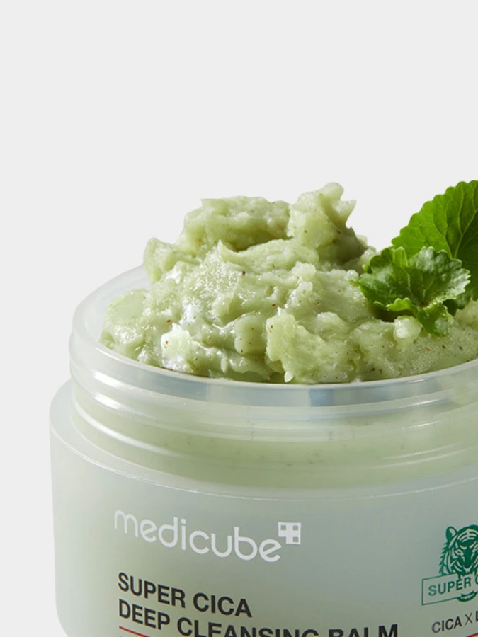 Очищающий гидрофильный бальзам с экстрактом центеллы Medicube Super Cica Deep Cleansing Balm