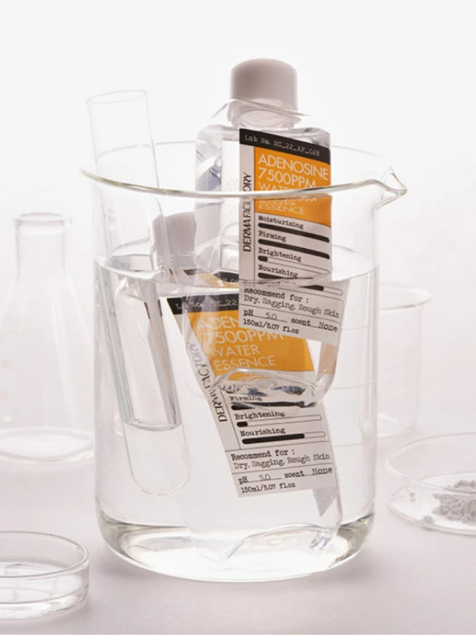 Увлажняющий тонер-эссенция для лица с аденозином Derma Factory Adenosine 7500 Ppm Water Essence