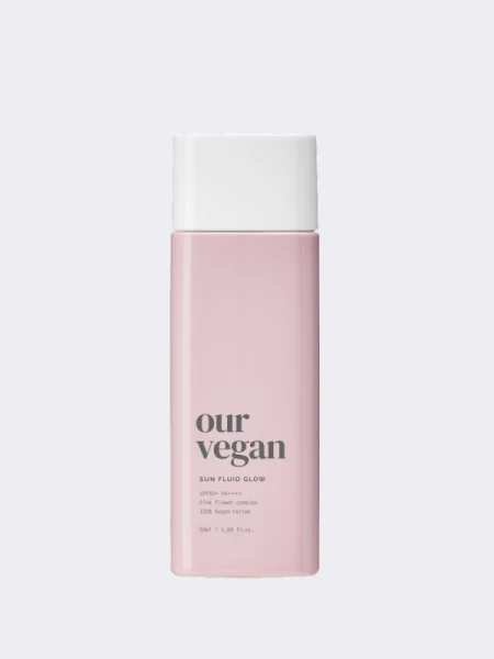 Сияющий солнцезащитный флюид для выравнивания тона кожи Ma:nyo Factory Our Vegan Sun Cream Glow SPF50+ PA++++ Сияющий солнцезащитный флюид для выравнивания тона кожи Ma:nyo Factory Our Vegan Sun Cream Glow SPF50+ PA++++