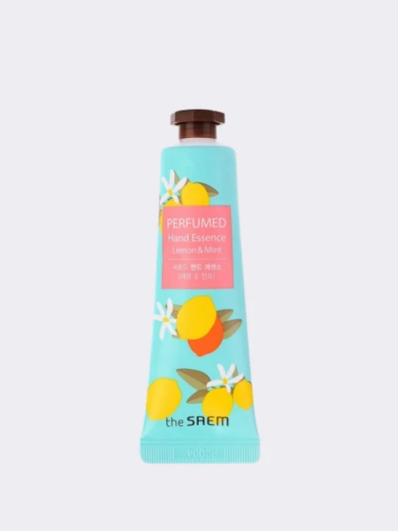 Насыщенный крем для рук с ароматом лимона и мяты The Saem Perfumed Hand Cream Lemon & Mint Насыщенный крем для рук с ароматом лимона и мяты The Saem Perfumed Hand Cream Lemon & Mint