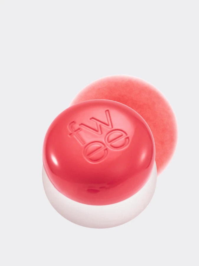 Оттеночное суфле для губ и щёк fwee Lip&Cheek Blurry Pudding Pot CR02 Boy