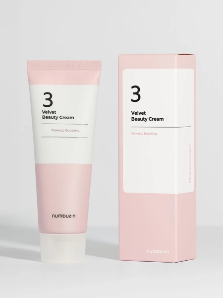 Разглаживающий бархатный крем с экстрактом женьшеня Numbuzin No.3 Velvet Beauty Cream Разглаживающий бархатный крем с экстрактом женьшеня Numbuzin No.3 Velvet Beauty Cream