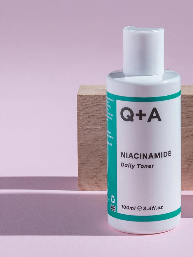 Успокаивающий тонер для лица с ниацинамидом Q+A Niacinamide Daily Toner