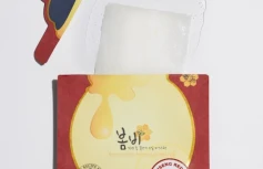 Питательная тканевая маска с экстрактом красного женьшеня Papa Recipe Bombee Ginseng Red Honey Oil Mask Pack