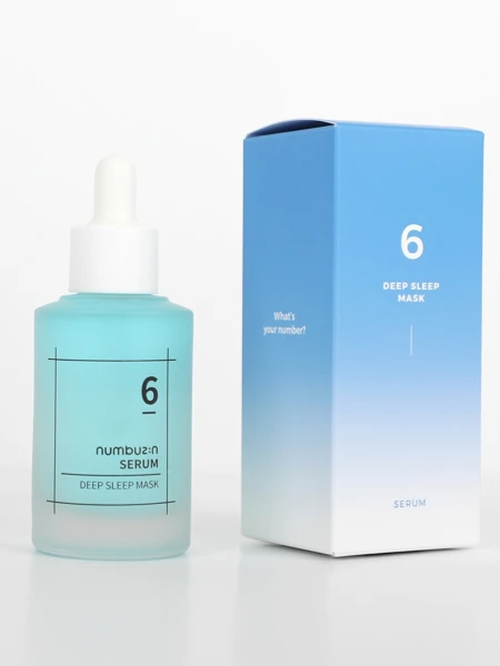 Глубокоувлажняющая ночная сыворотка с ледниковой водой Numbuzin No.6 Deep Sleep Mask Serum Глубокоувлажняющая ночная сыворотка с ледниковой водой Numbuzin No.6 Deep Sleep Mask Serum