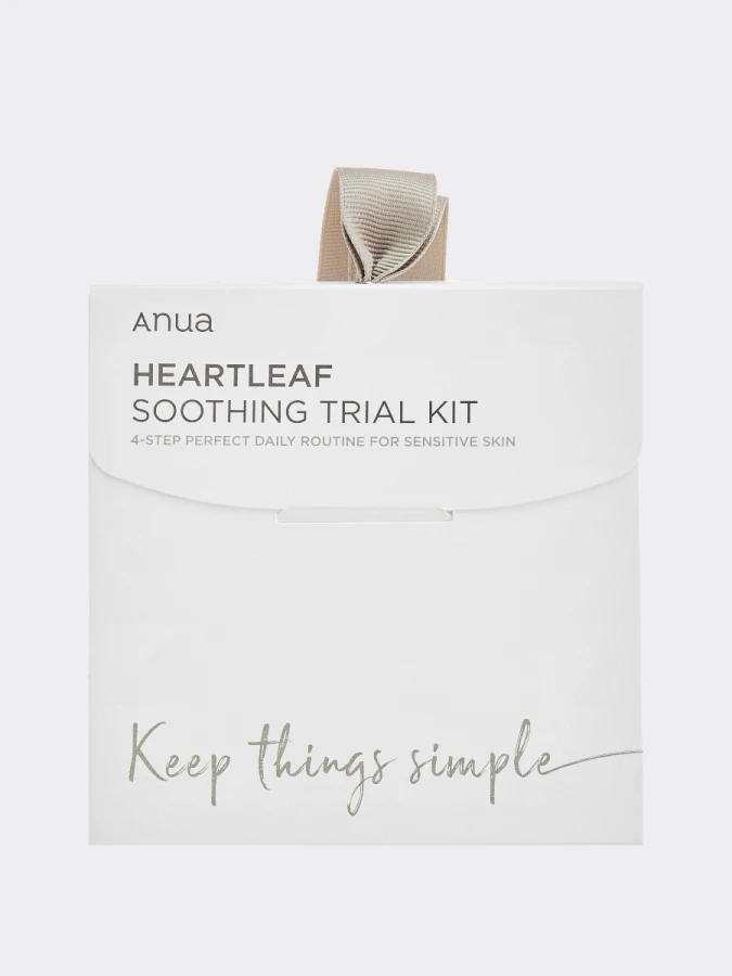 Набор миниатюр для ухода за кожей с экстрактом хауттюйнии ANUA Heartleaf Soothing Trial Kit