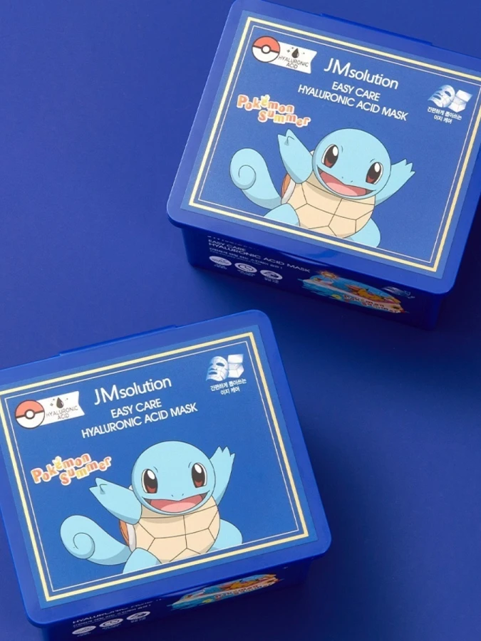 Набор увлажняющих тканевых масок с гиалуроновой кислотой JMsolution Easy Care Hyaluronic Acid Mask
