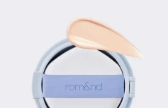 Рефил для кушона с влажным финишем в светлом оттенке rom&nd  Bare Water Cushion 01 Porcelain 17 SPF38 PA++++ REFILL
