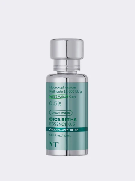 Насыщенная обновляющая эссенция с ретинолом и экстрактом центеллы VT Cica Reti-A Essence 0.5