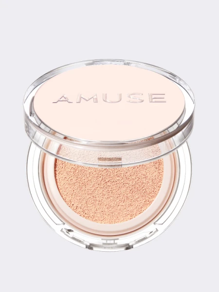 Тональный кушон с нейтральным финишем AMUSE Skin Tune Vegan Cover Cushion SPF 45 PA+++ 01 Fair Tune Тональный кушон с нейтральным финишем AMUSE Skin Tune Vegan Cover Cushion SPF 45 PA+++ 01 Fair Tune