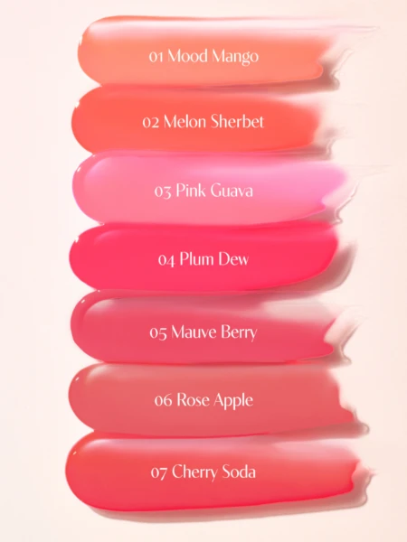 Сияющий тинт для губ Dasique Juicy Dewy Tint #07 Cherry Soda