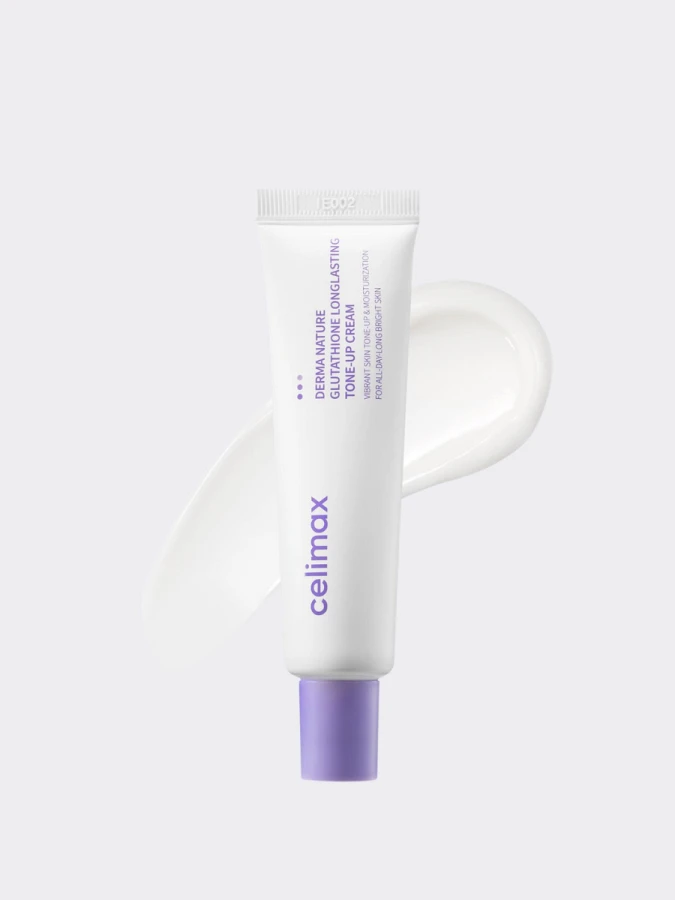 Осветляющий крем для лица с глутатионом Celimax Derma Nature Glutathione Longlasting Tone-Up Cream
