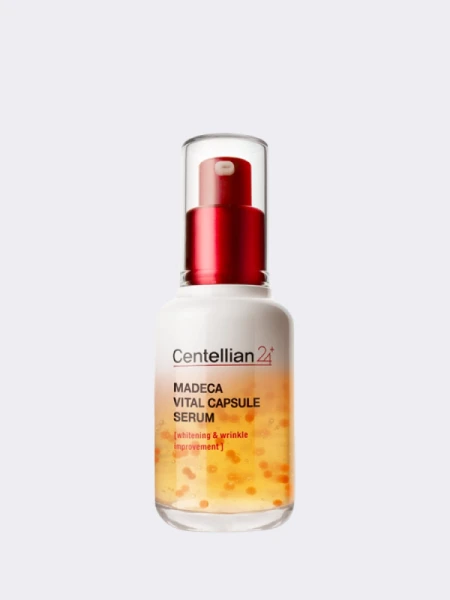 Восстанавливающая сыворотка с пептидами и центеллой Centellian24 Madeca Vital Capsule Serum