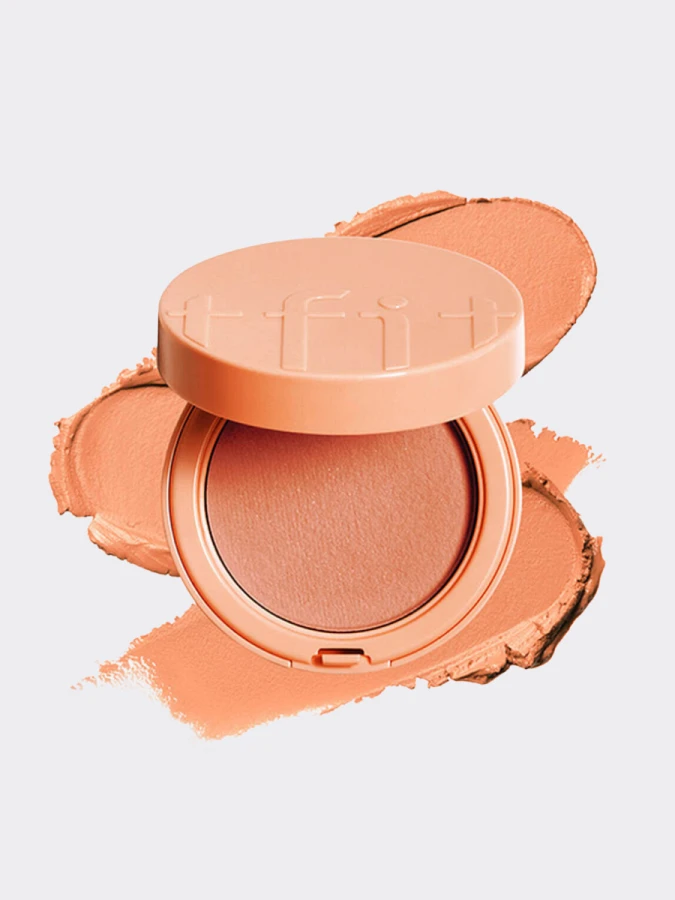 Румяна в абрикосовом оттенке TFIT Fluffy Velvet Cushion Blush N01 Cozy Nude