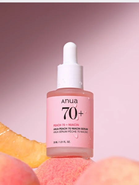 Тонизирующая сыворотка для лица с экстрактом персика и ниацинамидом ANUA Peach 70% Niacin Serum