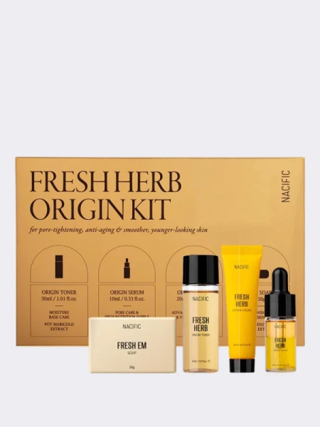 Набор миниатюр на основе травяных экстрактов Nacific Fresh Herb Origin Kit Набор миниатюр на основе травяных экстрактов Nacific Fresh Herb Origin Kit