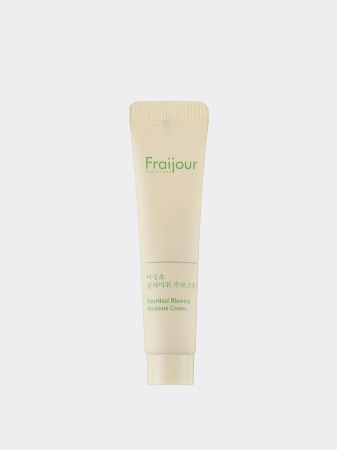 МИНИ Успокаивающий крем для лица с экстрактом хауттюйнии Fraijour Heartleaf Blemish Moisture Cream